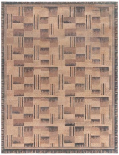 Vintage French Art Deco Wool Rug Doris Leslie Blau
