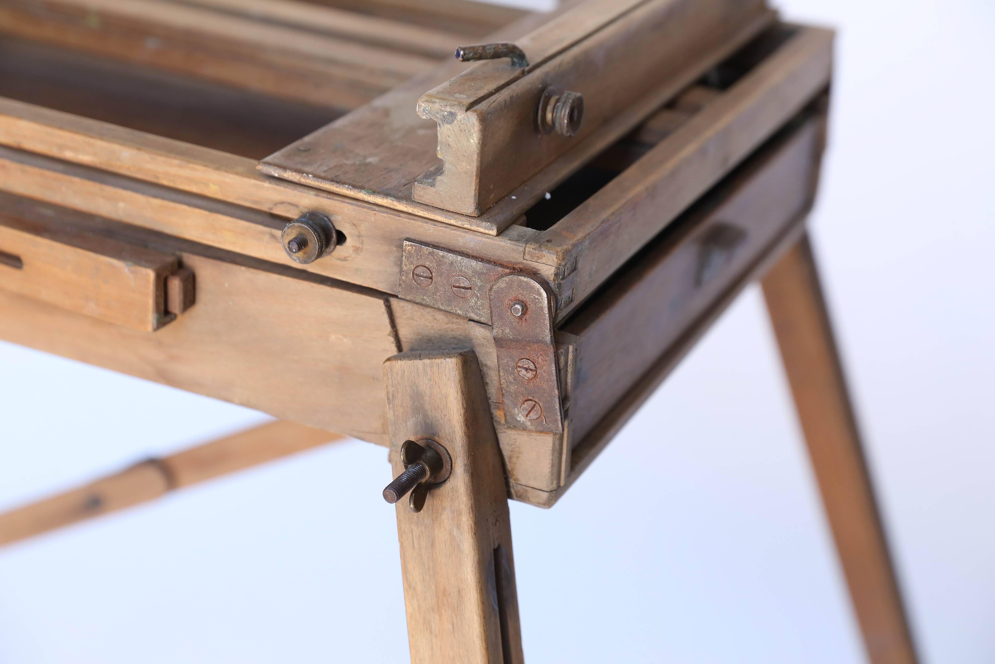 Vintage French Artist Easel 6