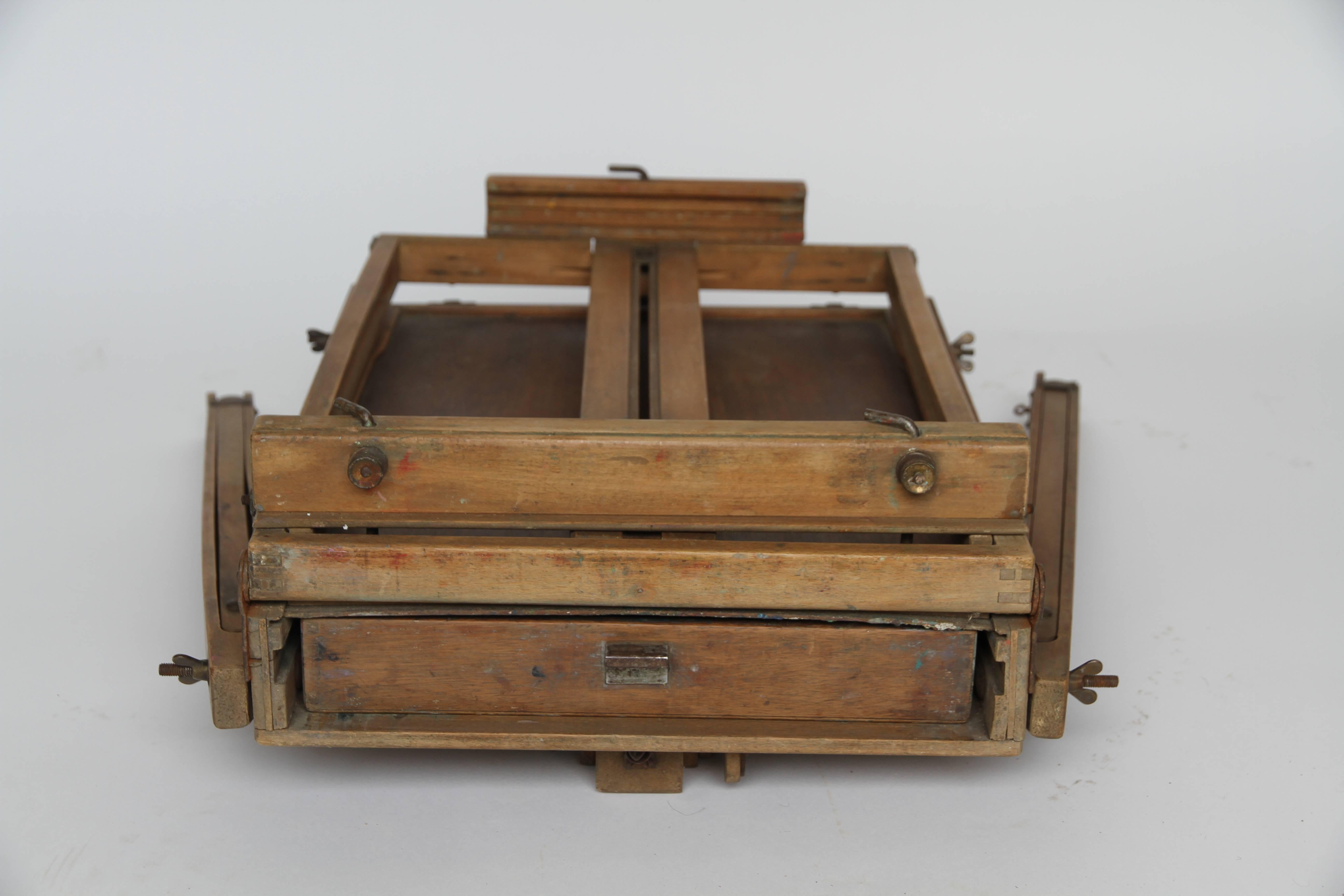 Vintage French Artist Easel 7