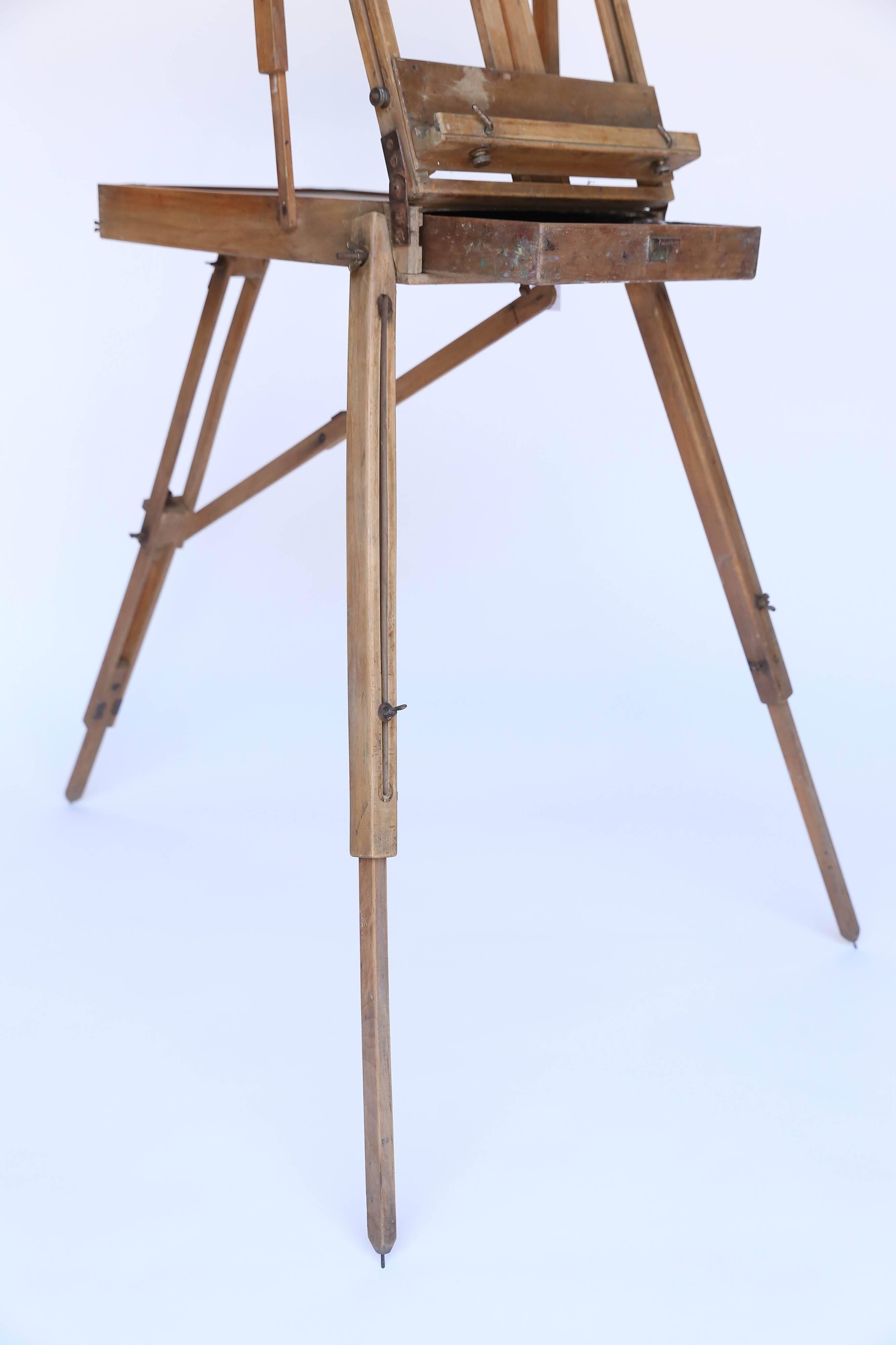 easel in french