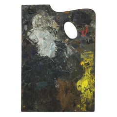 Vintage French Artist Palette