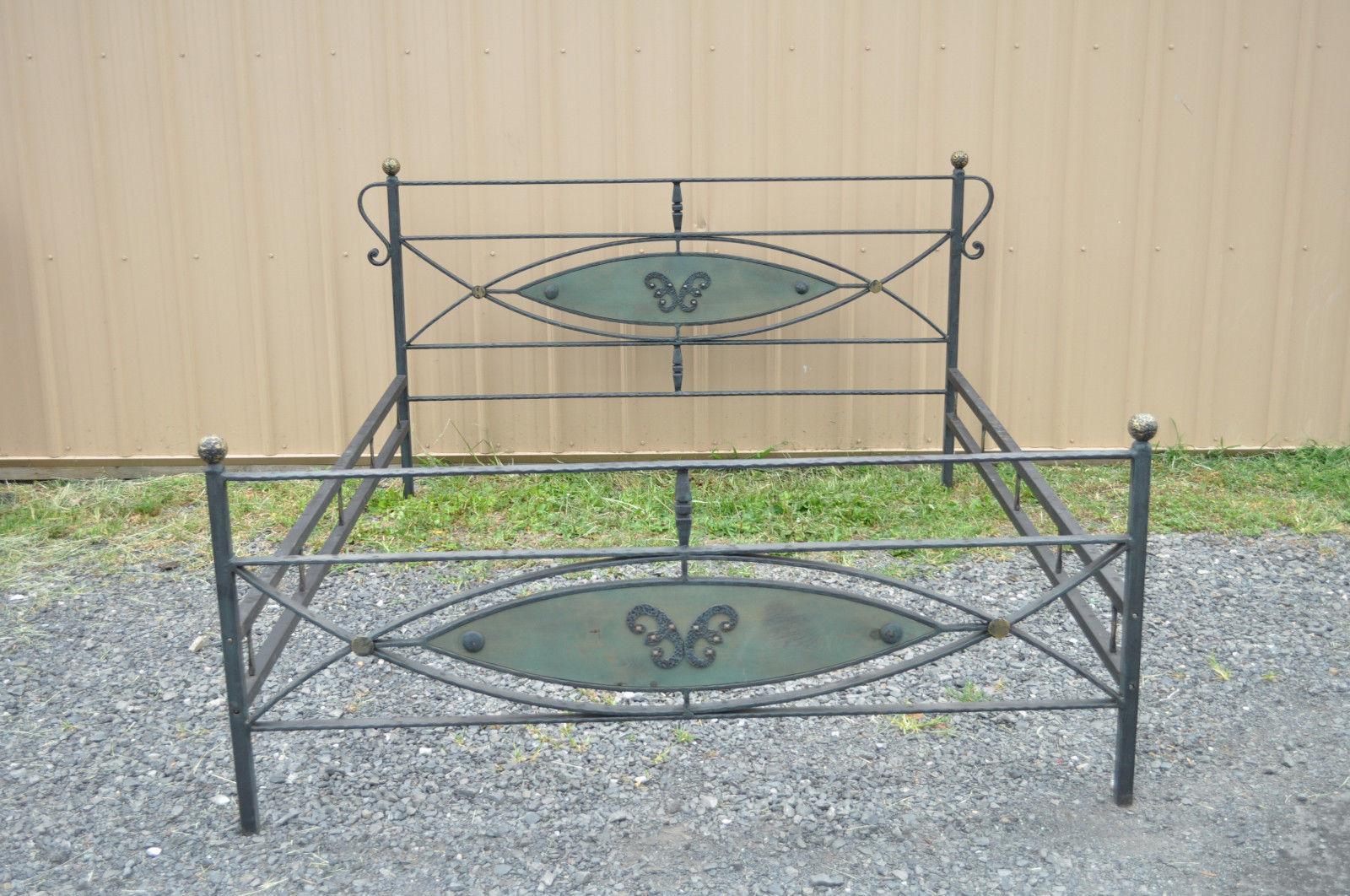 Vintage French Arts and Crafts Art Nouveau Style Iron Olympic