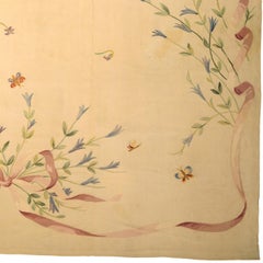 Vintage French Aubusson Rug