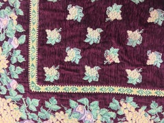 Vintage French Autumn Themed Tablecloth