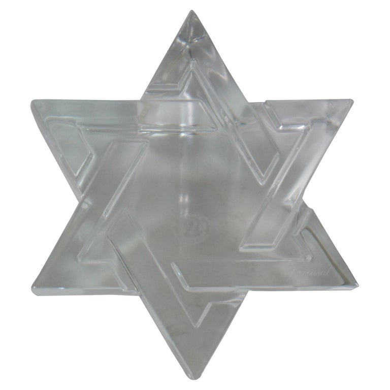 Office 4 Jewish Star of David Paperweight Solid Brass Office Supplies