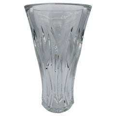Vintage French Baccarat Vase in Pauline Pattern