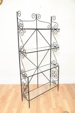 Vintage French Baker's Rack