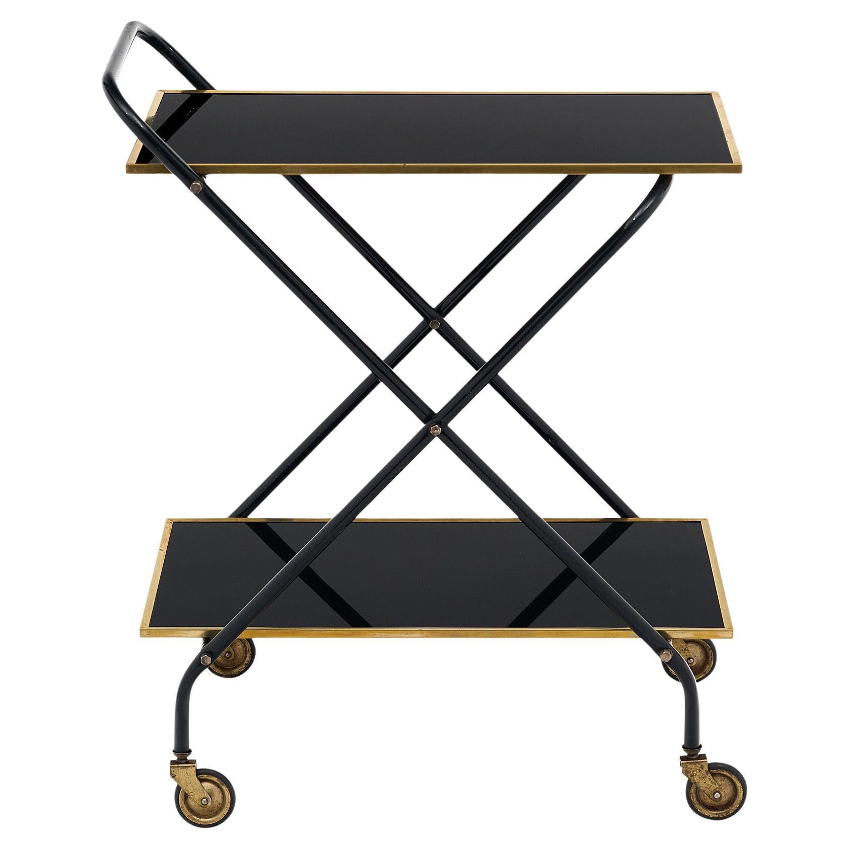 Vintage French Bar Cart