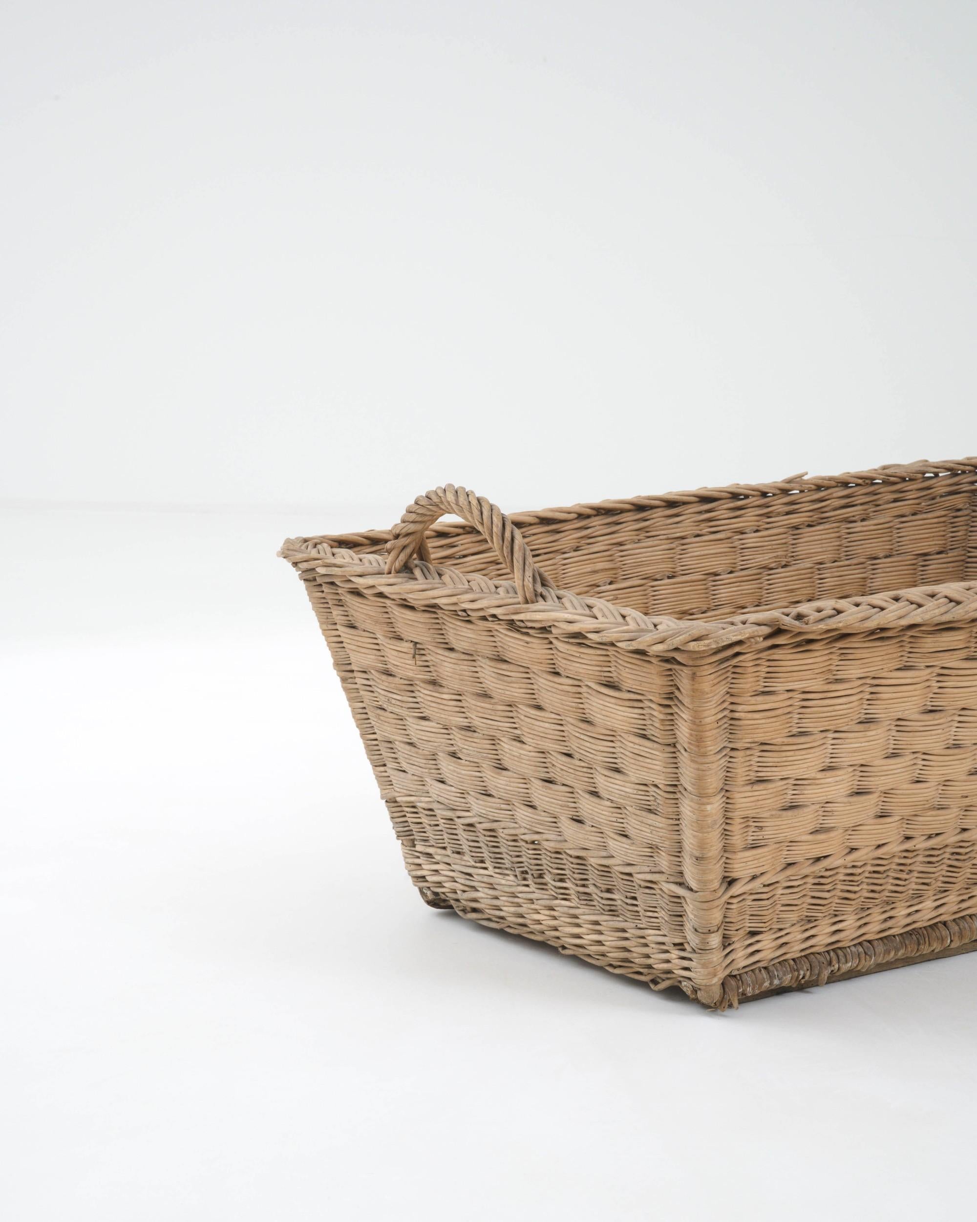 Wicker Vintage French Basket