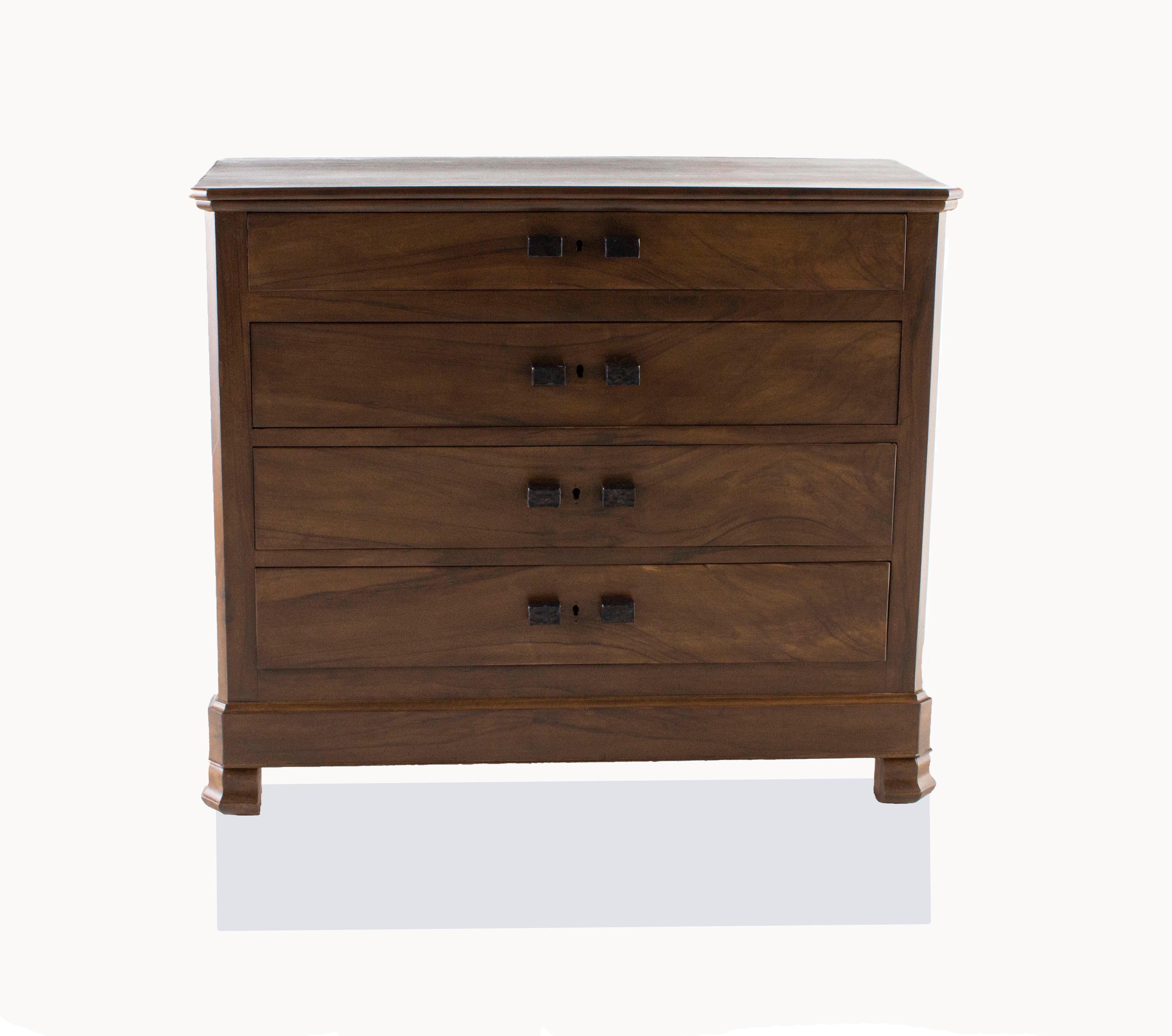 beech wood chest of drawers