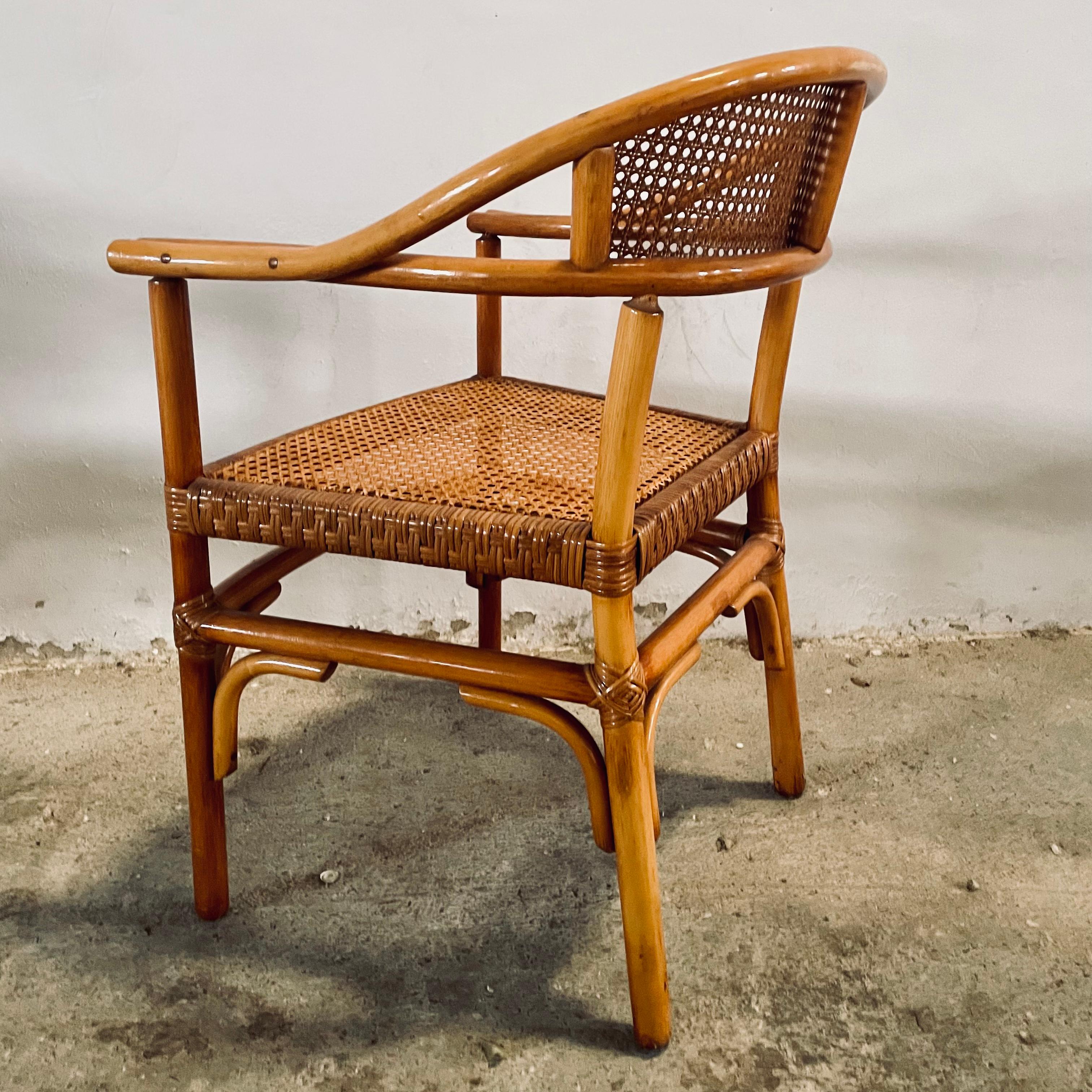 bamboo bistro chairs