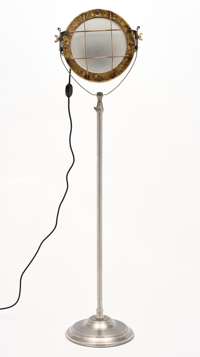 Vintage French Boat Spotlight For Sale at 1stDibs