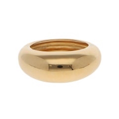 Anello "Bombe" vintage francese in oro giallo
