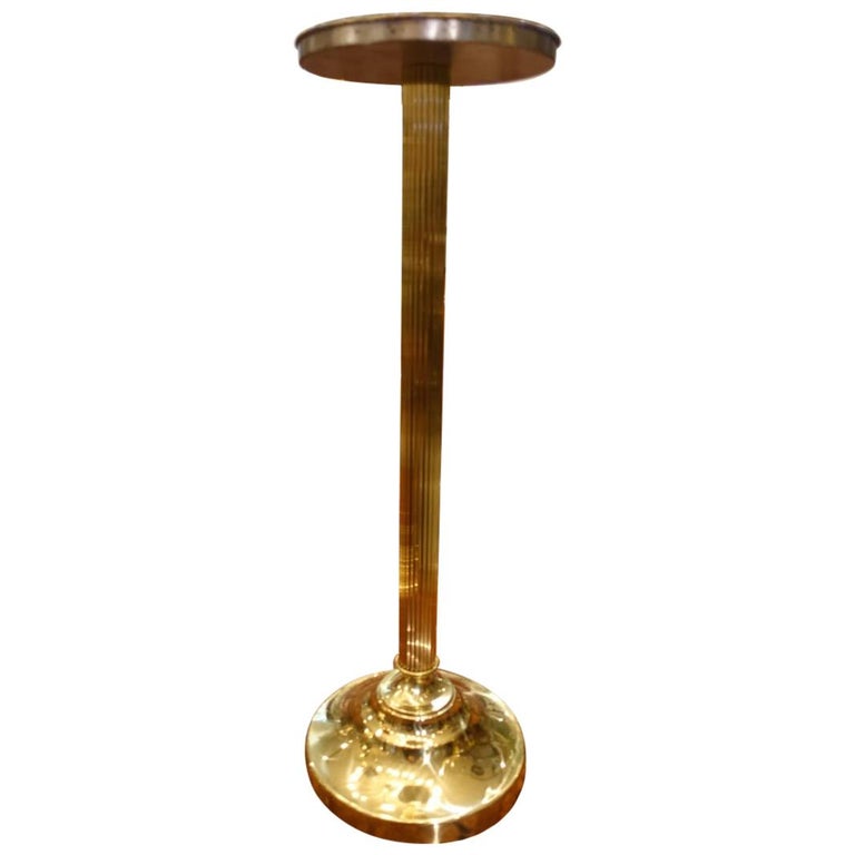 Vintage French Brass Champagne Cooler Stands at 1stDibs