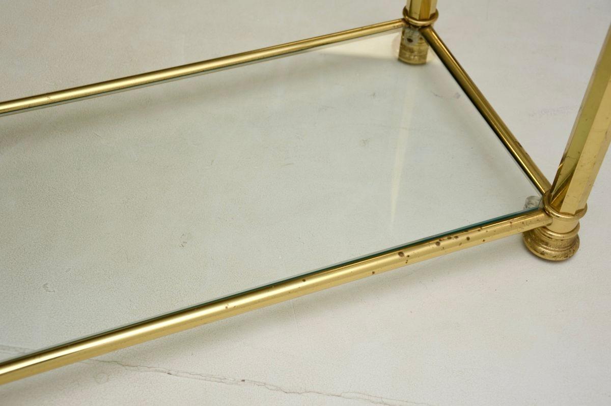 Vetrina francese d'ottone d'epoca in vendita 3
