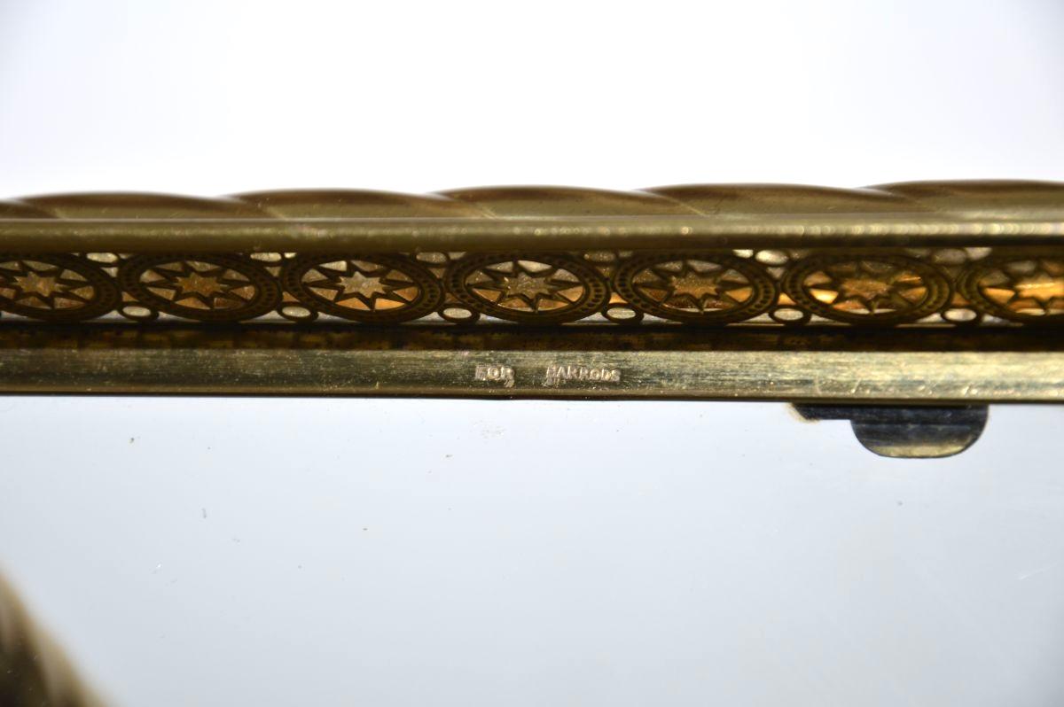 Vintage French Brass Getränkewagen für Harrods im Angebot 4
