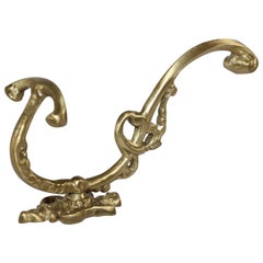 Retro French Brass Wall Double Hook