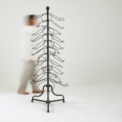 Vintage French Brasserie Plate Stand