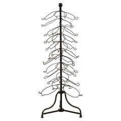 Vintage French Brasserie Plate Stand