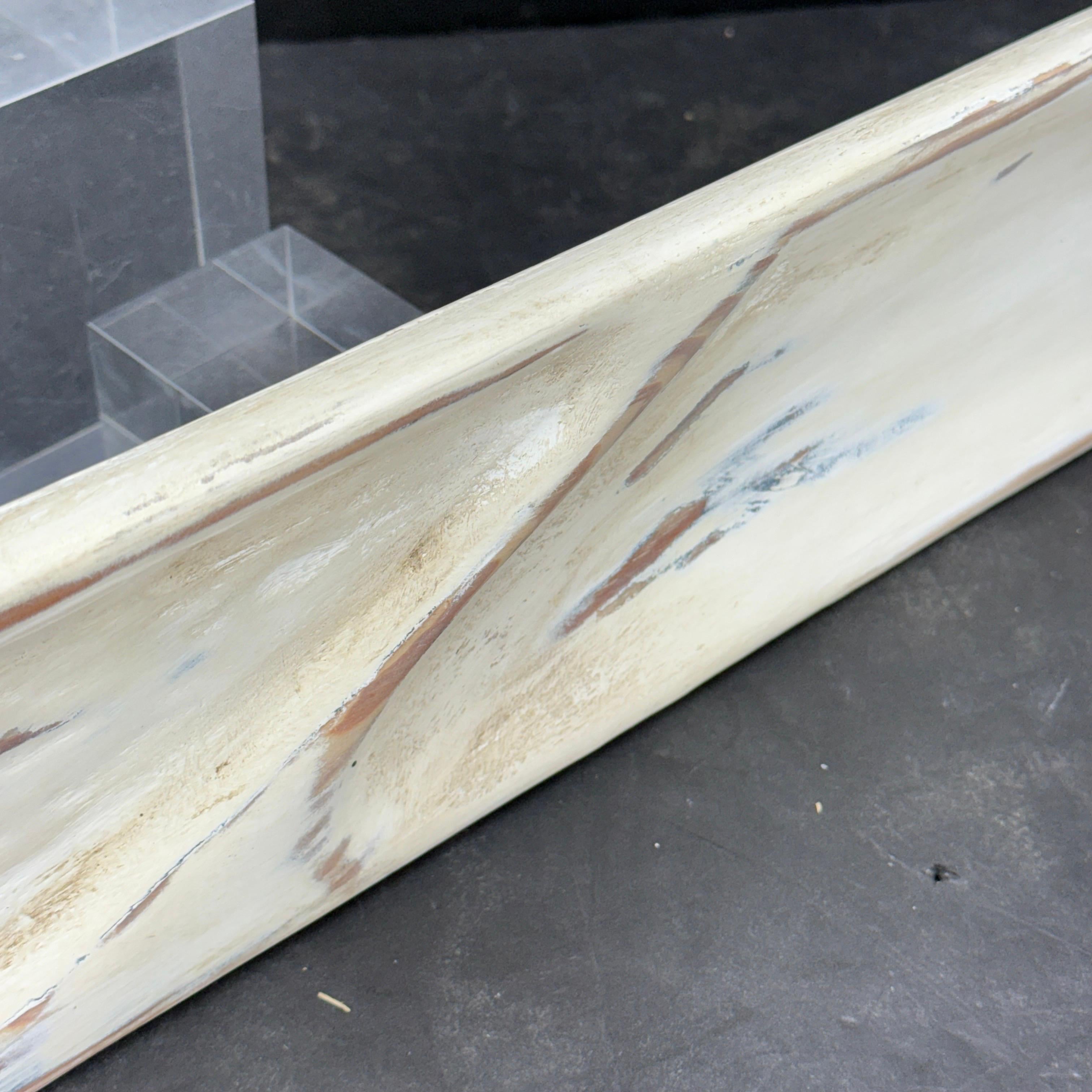 Vintage French Bread Baguette Long Pain Peint Board en vente 2