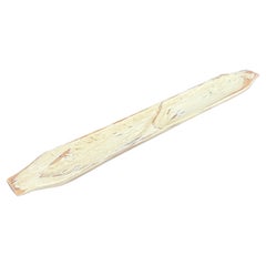 Vintage French Bread Baguette Long Painted Board