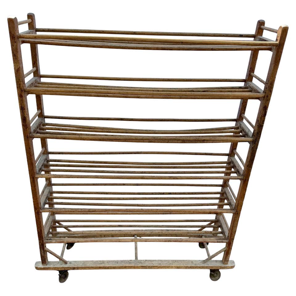 Old Steel Racking Antique Bakers Racks - 18 For Sale on 1stDibs | antique bakers rack ...