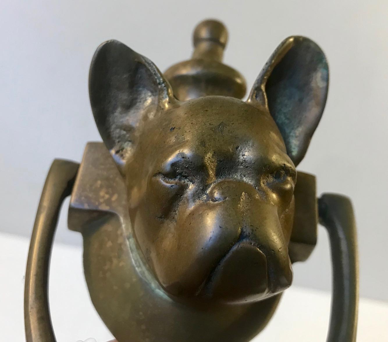 frenchie door knocker