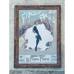 Vintage French Can Can Poster