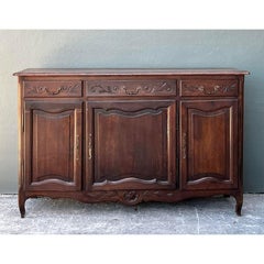 Vintage French Carved Sideboard