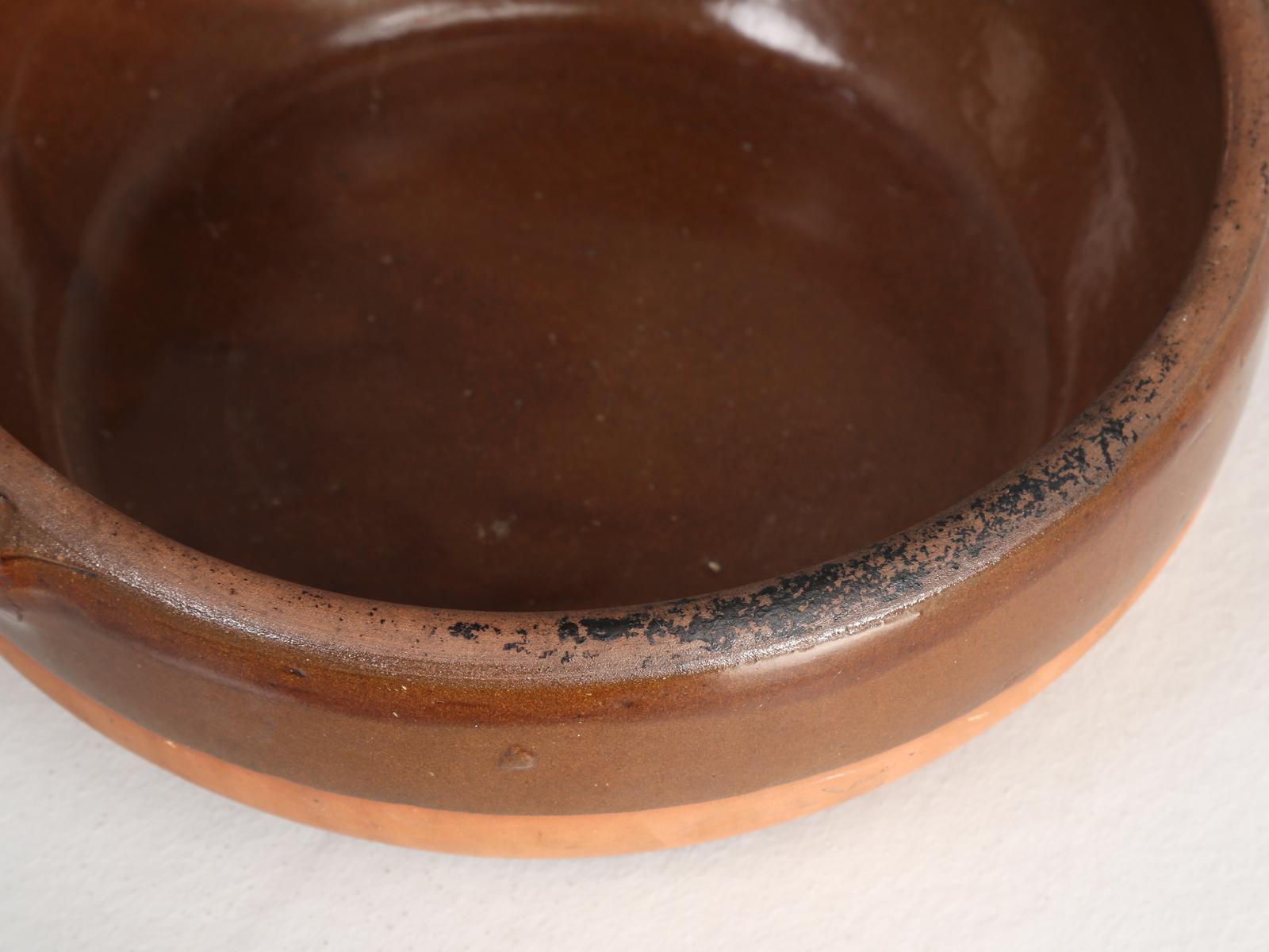 Terracotta Vintage French Casserole For Sale
