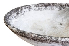 Vintage French Cast Cement Bowl