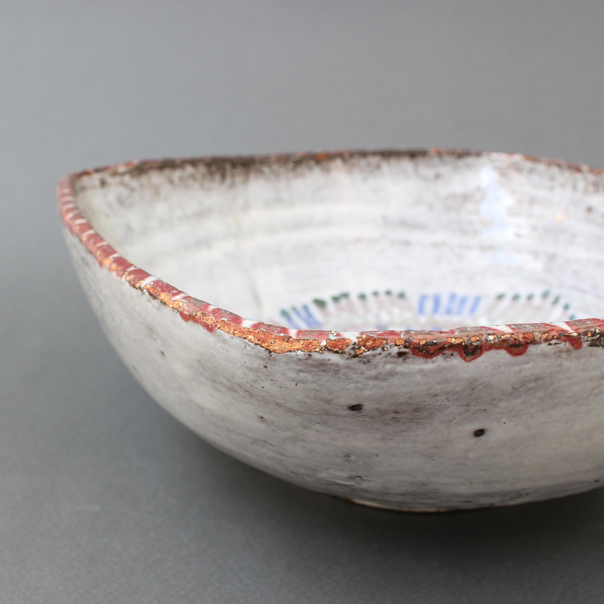 Vintage French Ceramic Bowl by Jean Derval for Le Mûrier 'circa 1960s' 13
