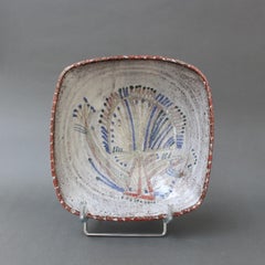 Vintage French Ceramic Bowl by Jean Derval for Le Mûrier 'circa 1960s'