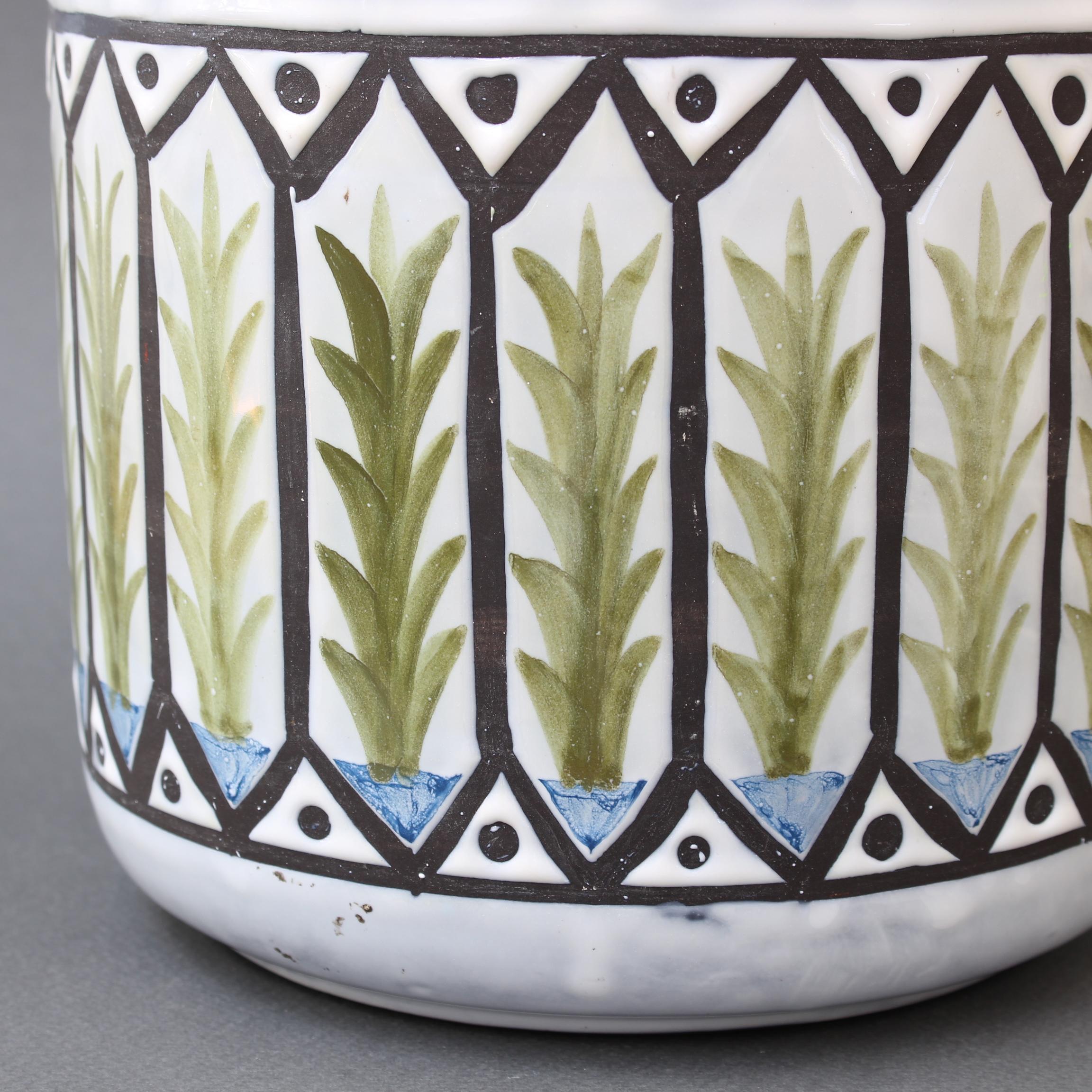 Vintage French Ceramic Cachepot by Roger Capron, 'circa 1970s' For Sale 5