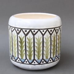 Vintage French Ceramic Cachepot by Roger Capron, 'circa 1970s'