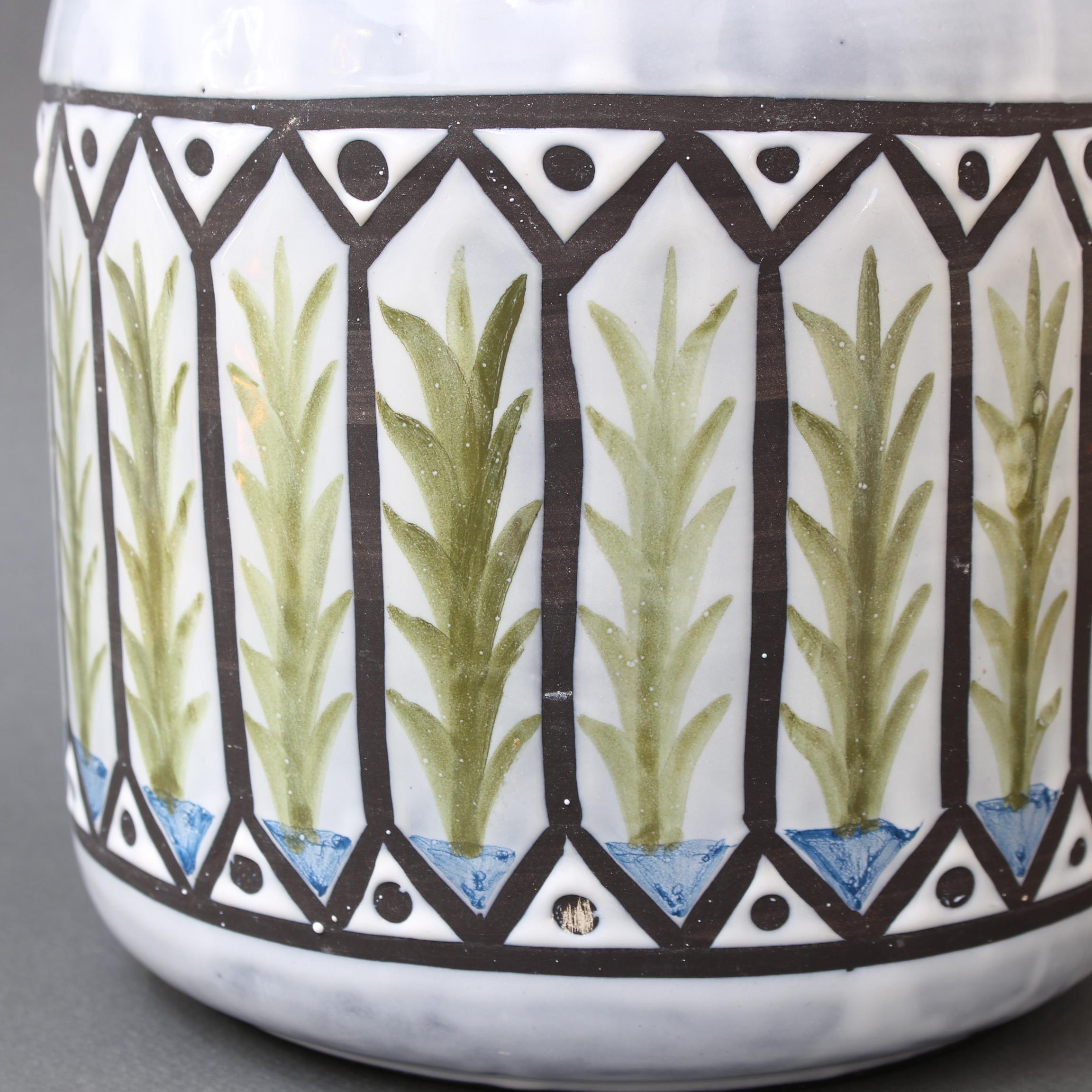 Vintage French Ceramic Cachepot by Roger Capron, 'circa 1970s' For Sale 2