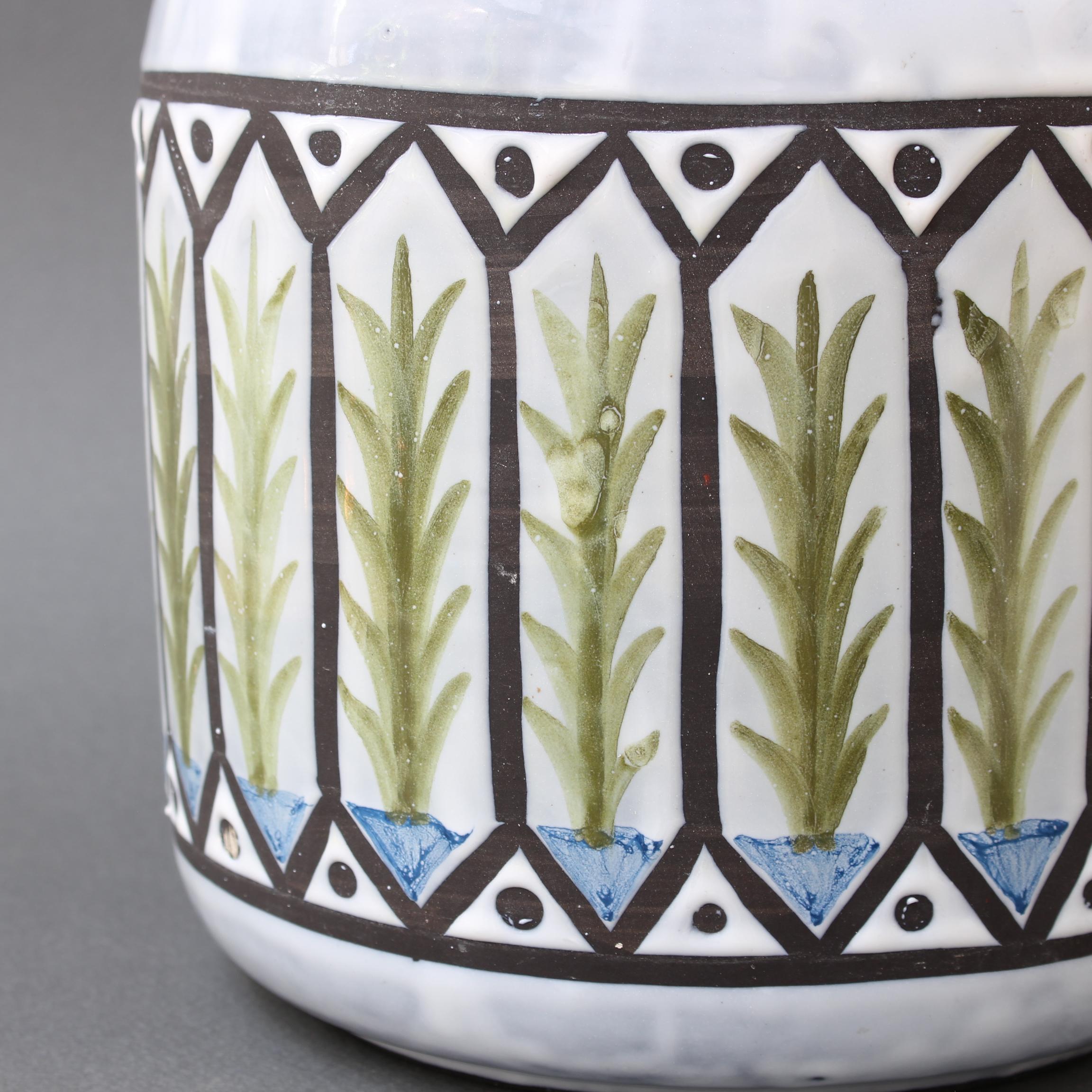 Vintage French Ceramic Cachepot by Roger Capron, 'circa 1970s' For Sale 3