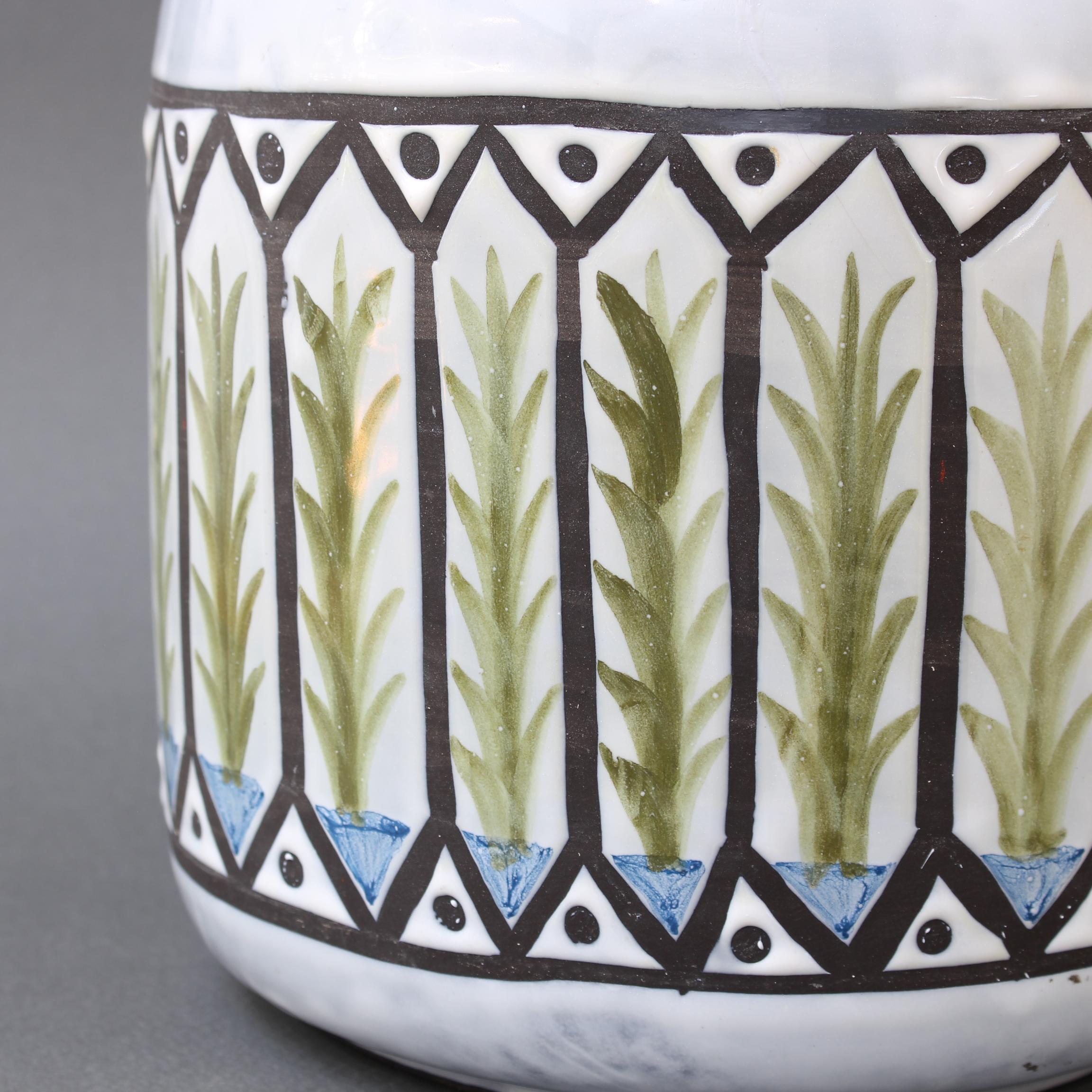 Vintage French Ceramic Cachepot by Roger Capron, 'circa 1970s' For Sale 4