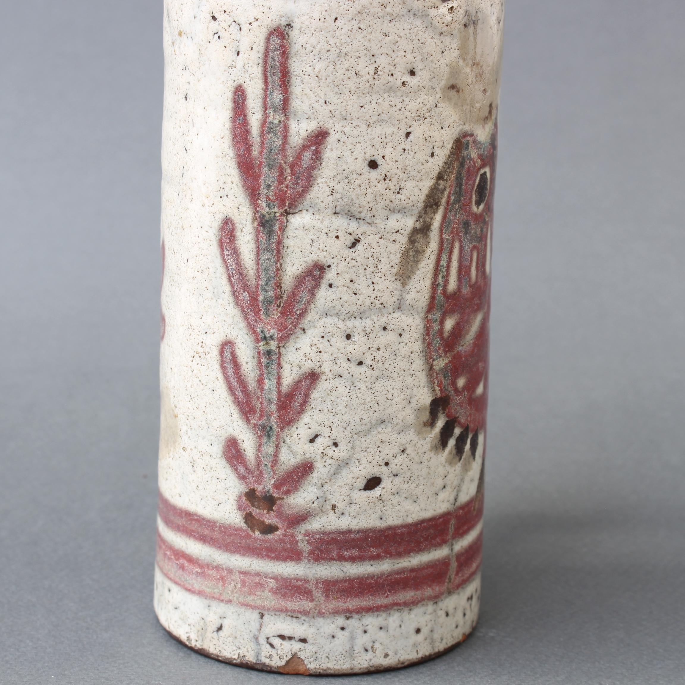 Vintage French Ceramic Decorative Mug by Le Mûrier 'circa 1960s' 5