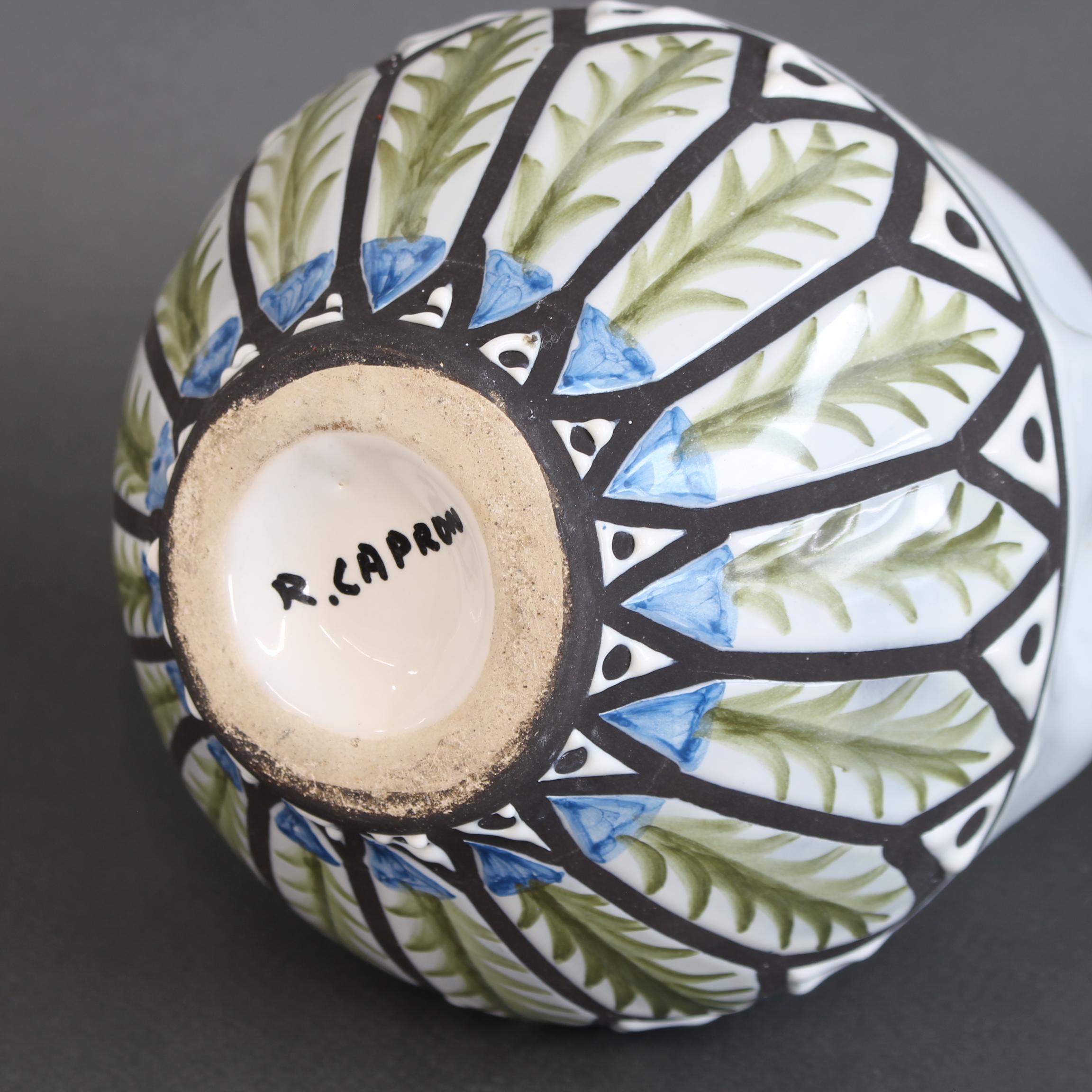 Vase à Oreilles en céramique par Roger Capron (1950s) en vente 4