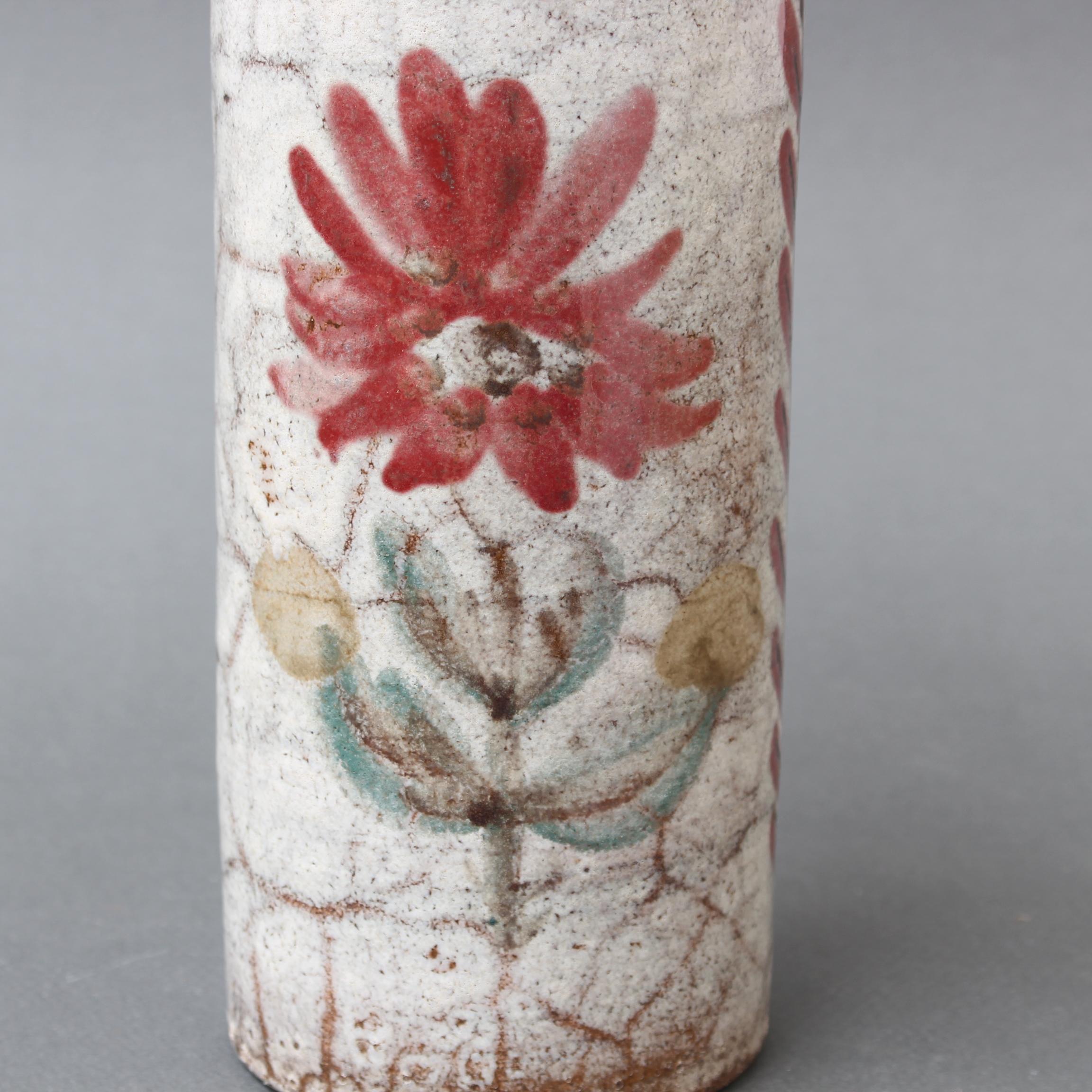 Vintage French Ceramic Flower Vase by Le Mûrier (circa 1960s) 3