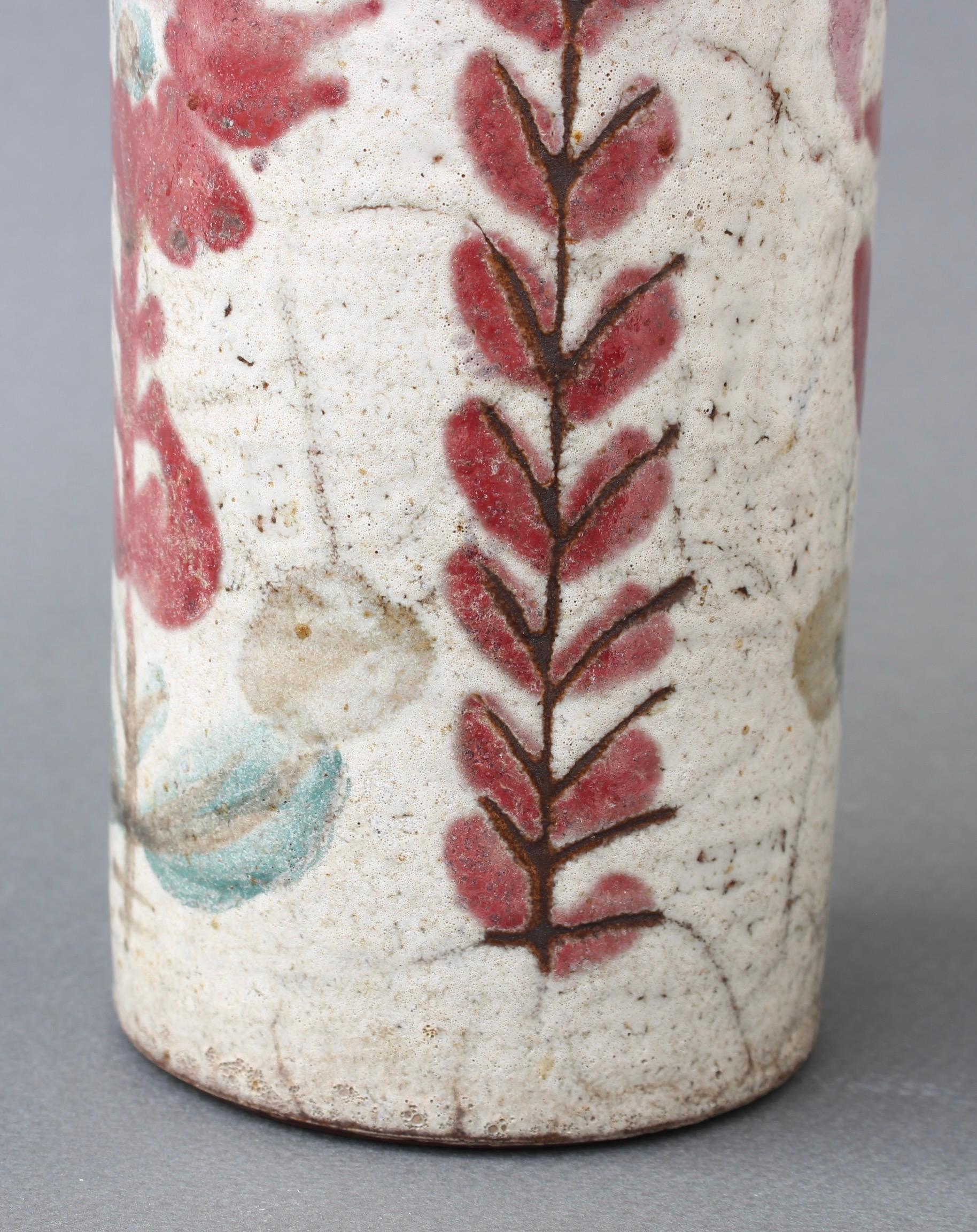 Vintage French Ceramic Flower Vase by Le Mûrier 'circa 1960s' 3