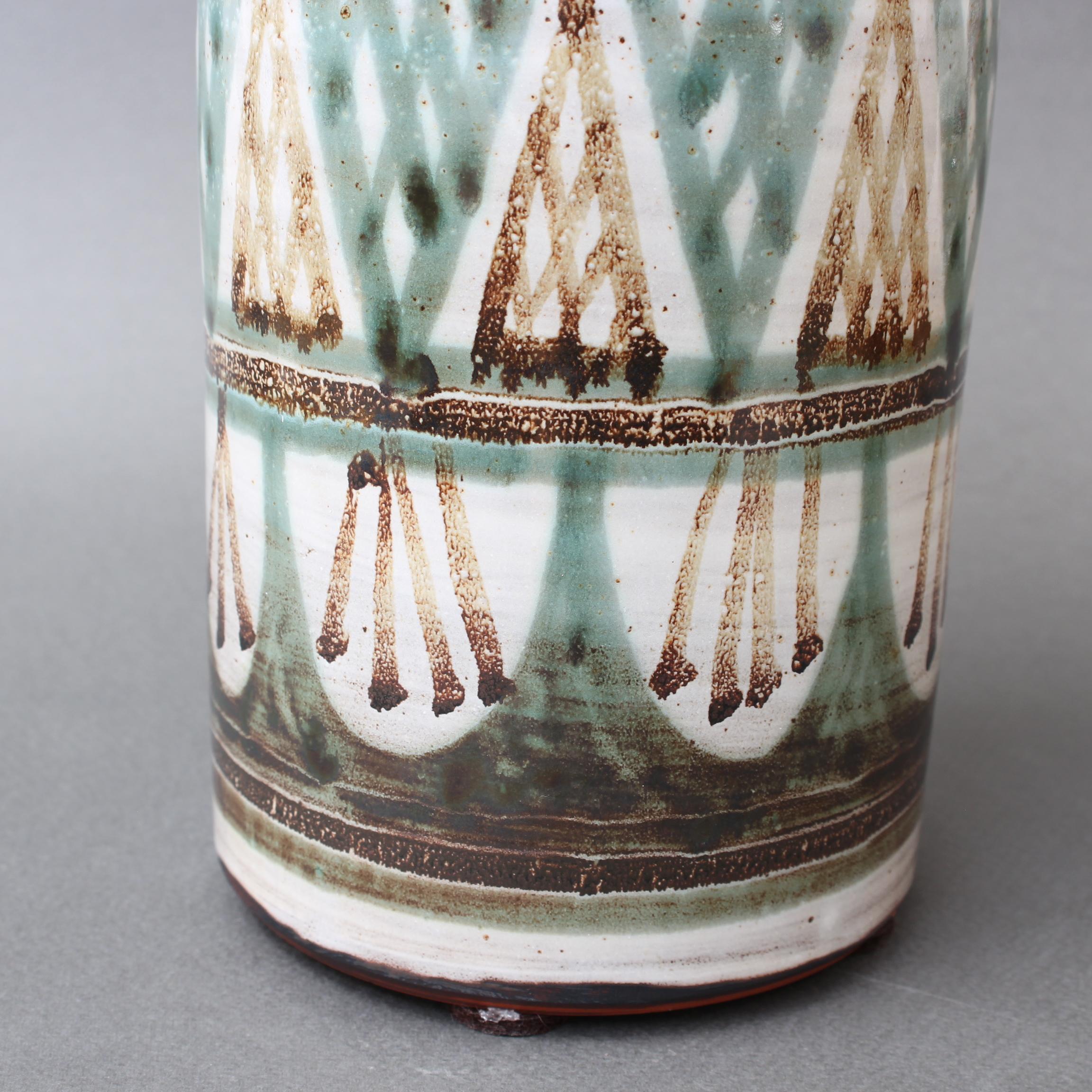 Vintage French Ceramic Flower Vase by Michel Barbier 'circa 1960s' 2