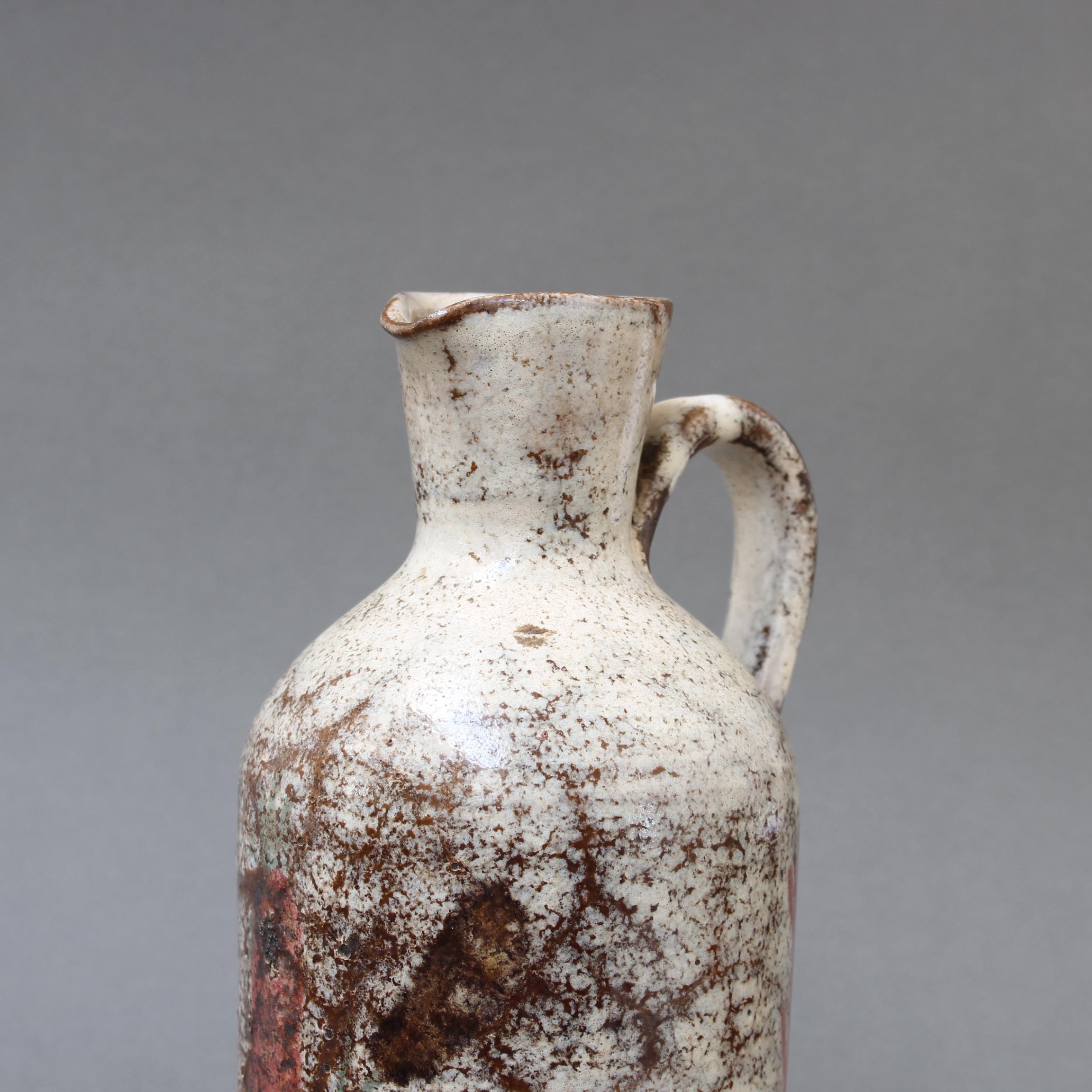 Vintage French Ceramic Jug by Le Mûrier 'circa 1960s' For Sale 10