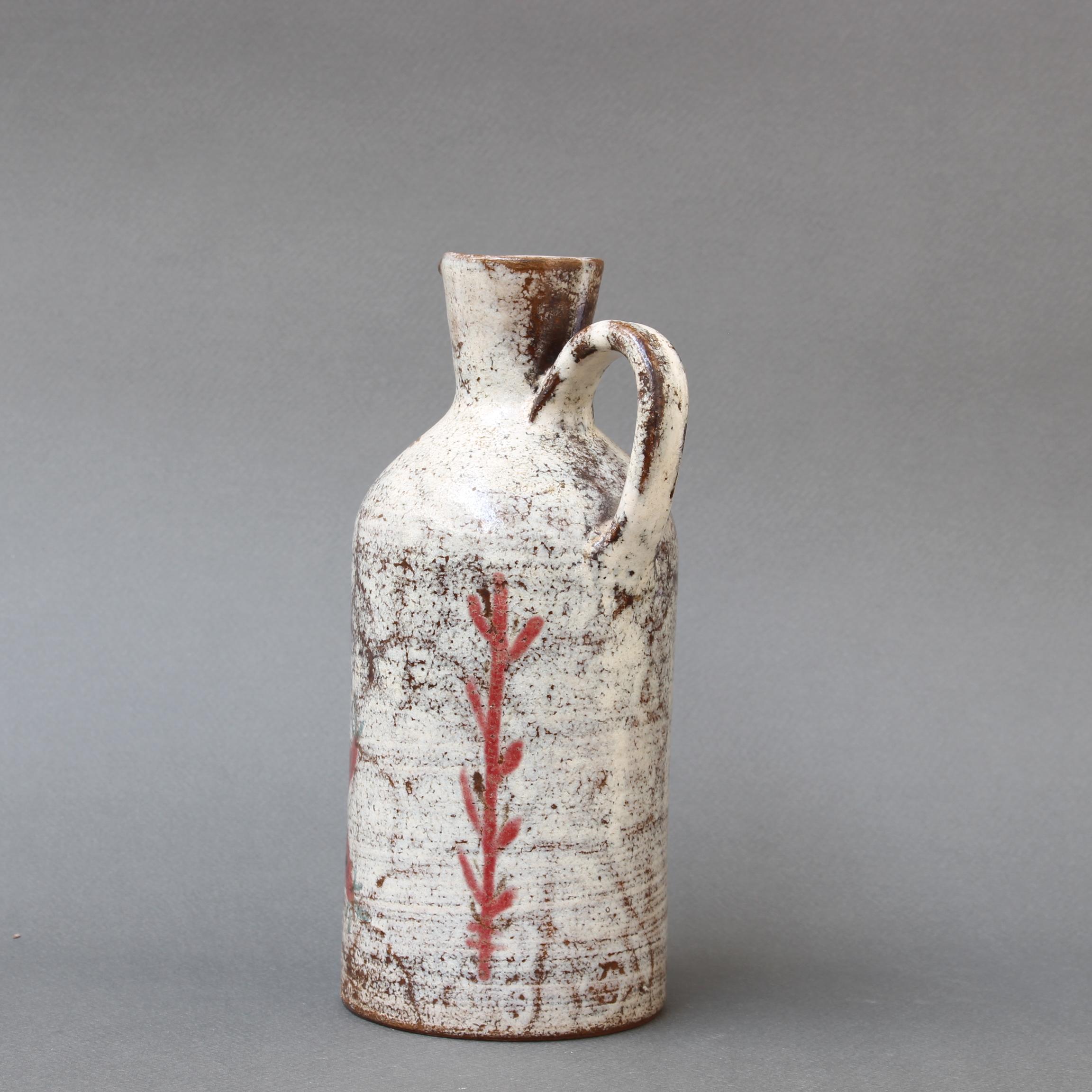Vintage French Ceramic Jug by Le Mûrier 'circa 1960s' In Good Condition For Sale In London, GB