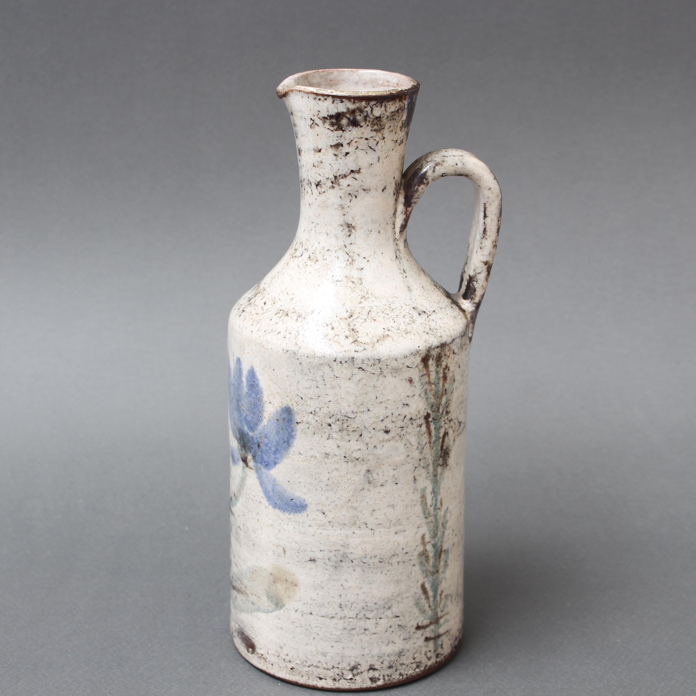 Mid-20th Century Vintage French Ceramic Jug by Le Mûrier, 'circa 1960s'