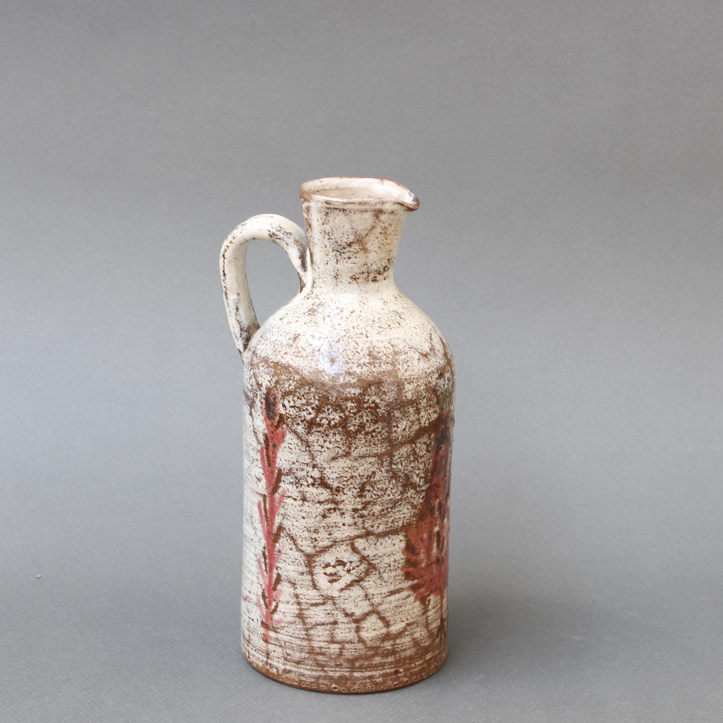 Vintage French Ceramic Jug by Le Mûrier 'circa 1960s' For Sale 2