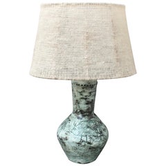 Lampe vintage en céramique française de Jacques Blin « vers les années 1950 »