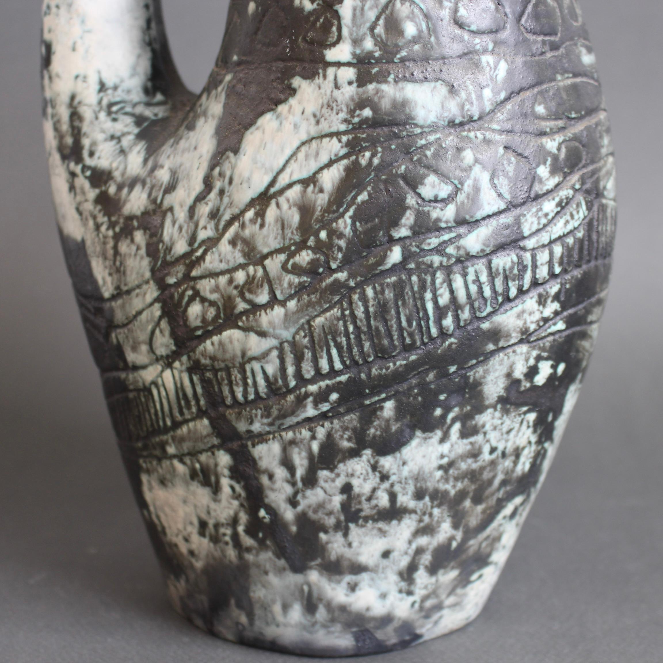 Brocca francese d'epoca in ceramica di Jacques Blin (circa anni '50) in vendita 5