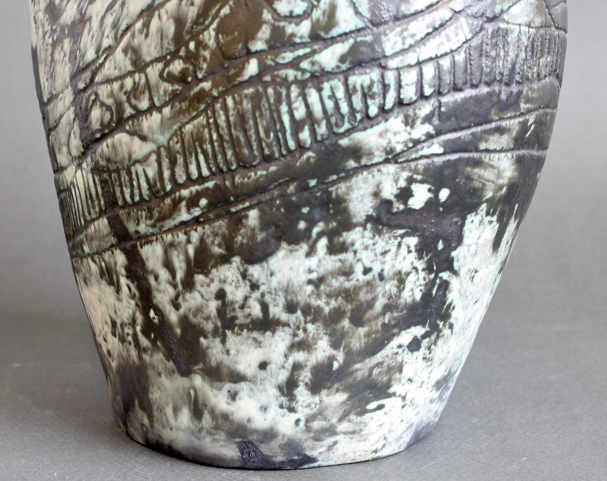 Brocca francese d'epoca in ceramica di Jacques Blin (circa anni '50) in vendita 12
